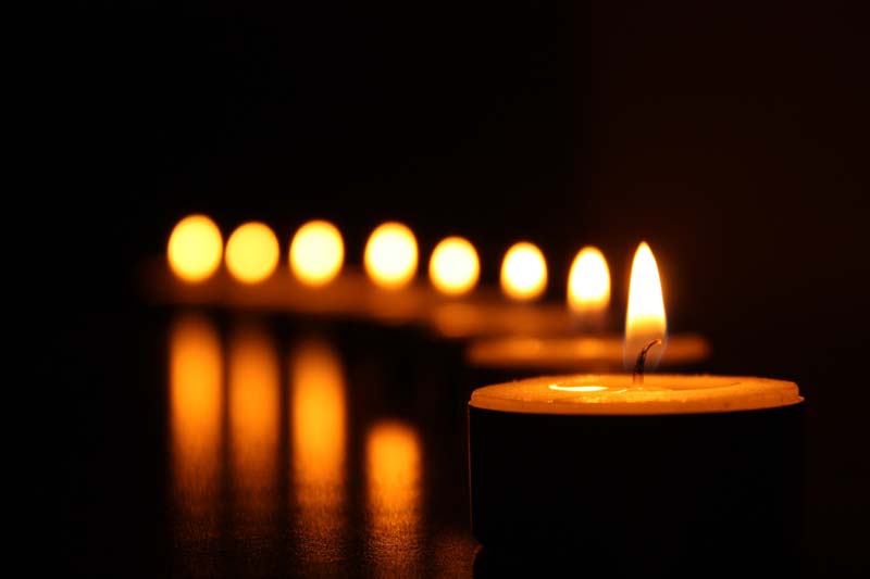 Image of burning scented candles!